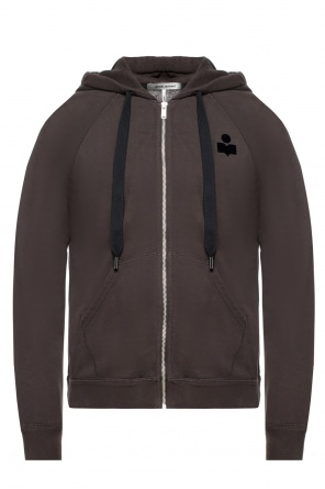 Sweatshirt with velvet logo, zdjęcie 1 Sweatshirt with velvet logo od Isabel Marant